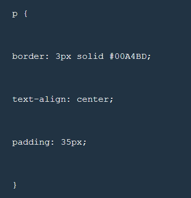 Text Padding CSS