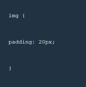 Image Padding CSS