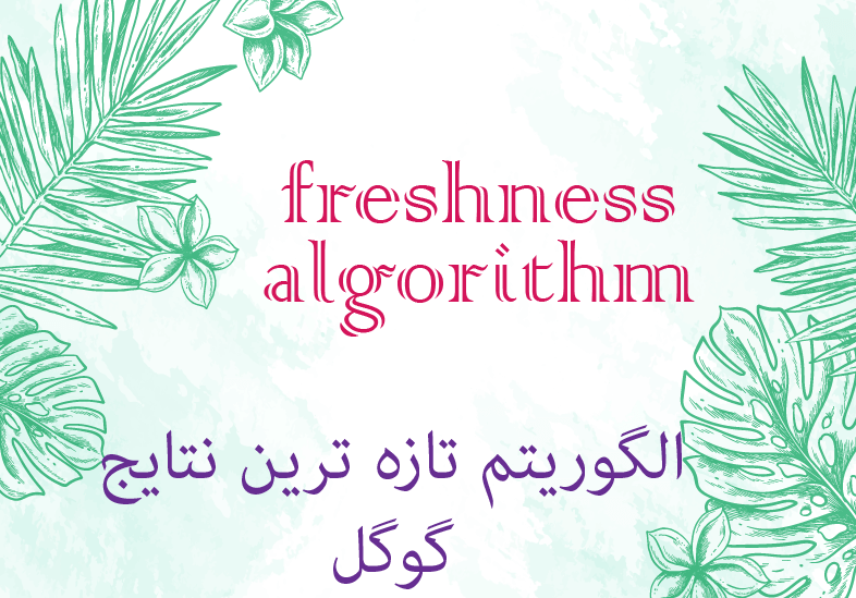 الگوریتم Freshness گوگل چیست؟