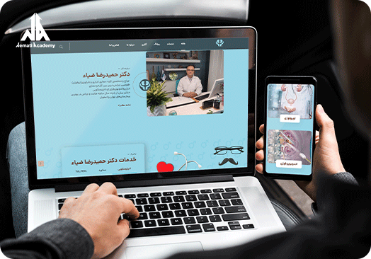طراحی سایت دکتر حمیدرضا ضیاء